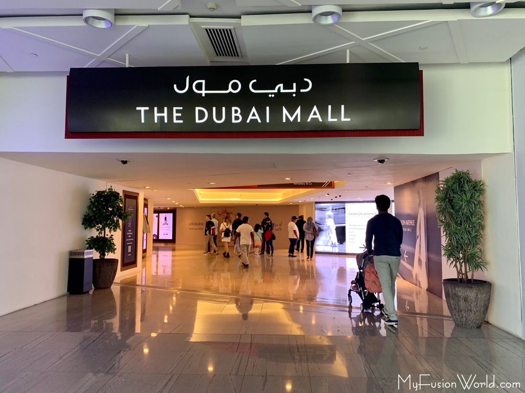 dubai mall inside