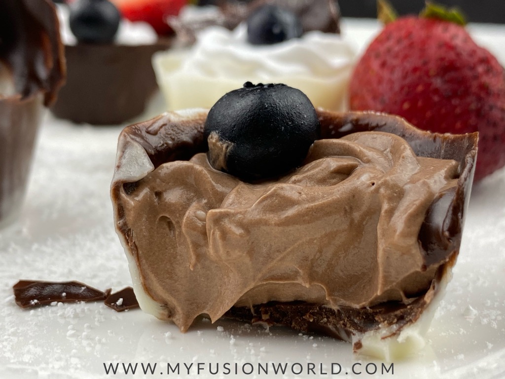 Chocolate Cups - Edible Chocolate Cupcake Liners - Courtney's Sweets