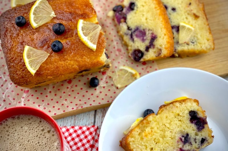 LEMON BLUEBERRY LOAF CAKE